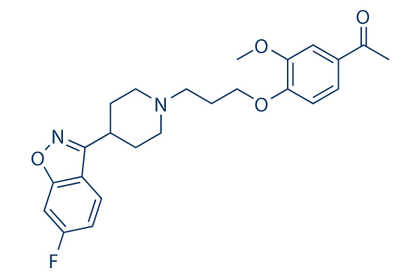 Iloperidone Structure