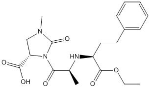 Imidapril hydrochloride Structure