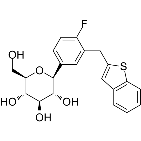 Ipragliflozin Structure