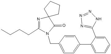 Irbesartan Structure