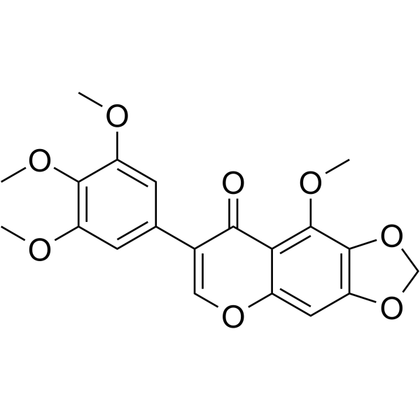 Irisflorentin Structure