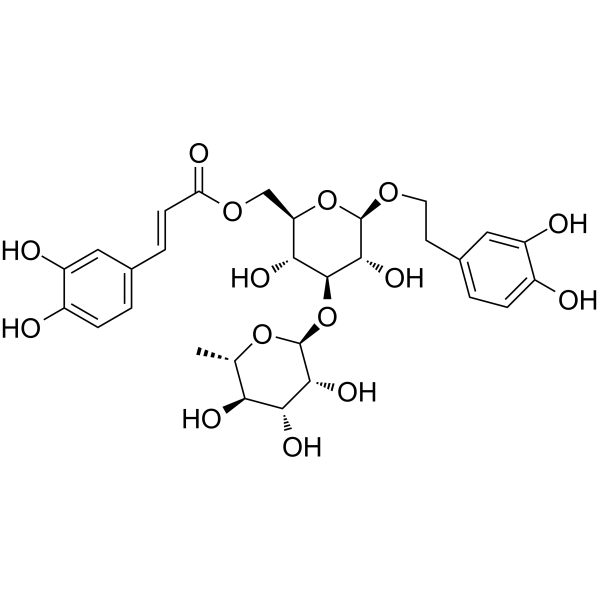 Isoacteoside Structure