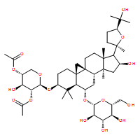 Isoastragaloside-II Structure