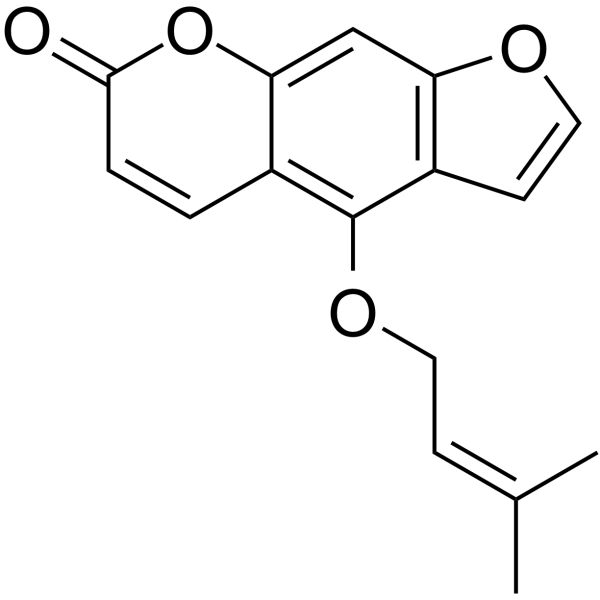 Isoimperatorin Structure