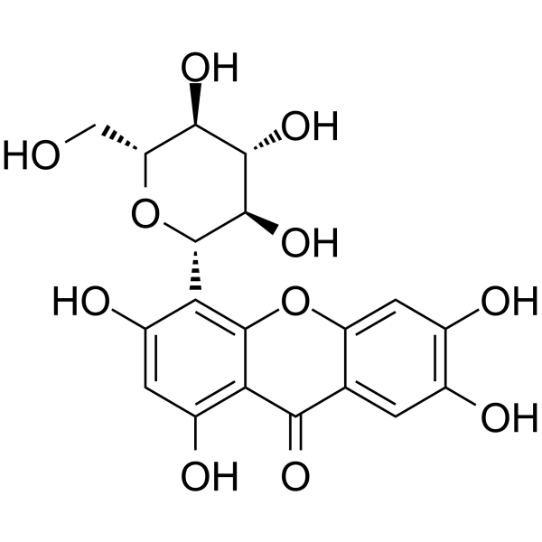 Isomangiferin Structure