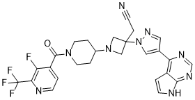 Itacitinib Structure