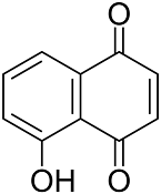 Juglone Structure