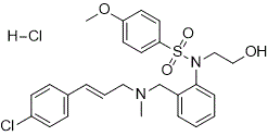 KN-93 hydrochloride Structure