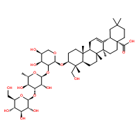 Kalopanaxsaponin H Structure