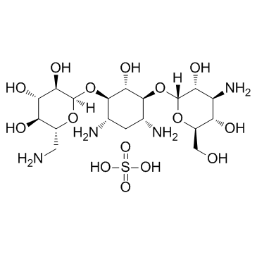 Kanamycin sulfate Structure