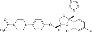 Ketoconazole Structure