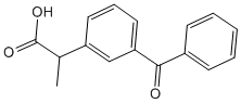 Ketoprofen Structure