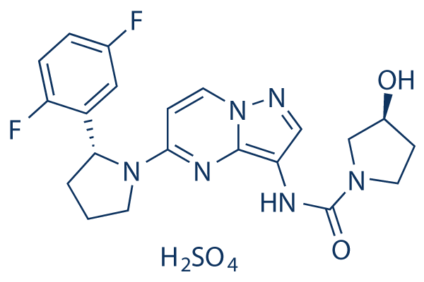 LOXO-101 sulfate Structure