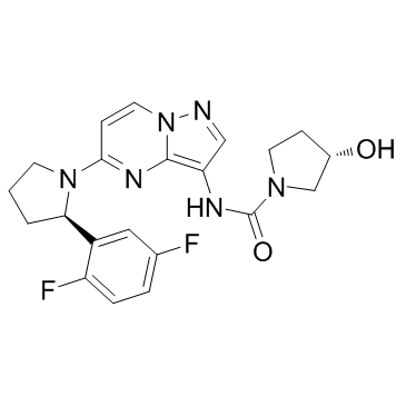 Larotrectinib (LOXO-101) Structure