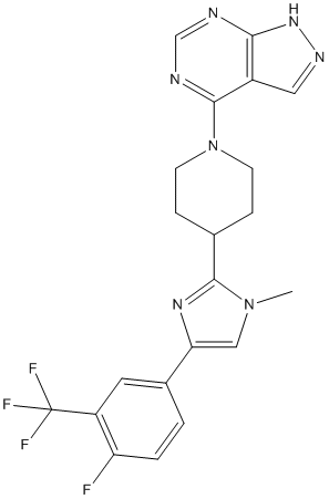 LY2584702 Tosylate Structure