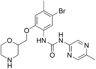 Rabusertib (LY2603618) Structure