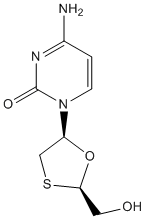 Lamivudine (BCH-189) Structure