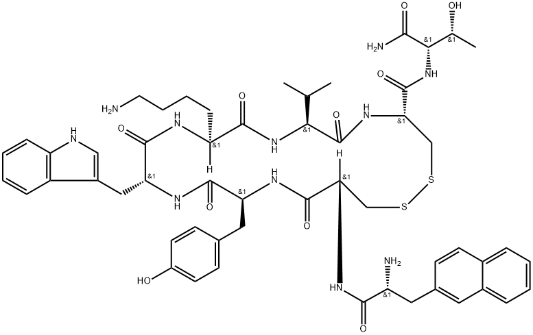 Lanreotide Structure