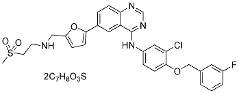 Lapatinib Ditosylate Structure