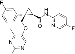 Lemborexant Structure