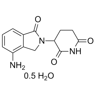 Lenalidomide hemihydrate Structure
