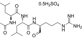 Leupeptin hemisulfate Structure