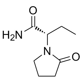 Levetiracetam Structure