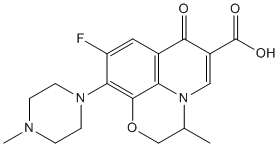 Levofloxacin Structure