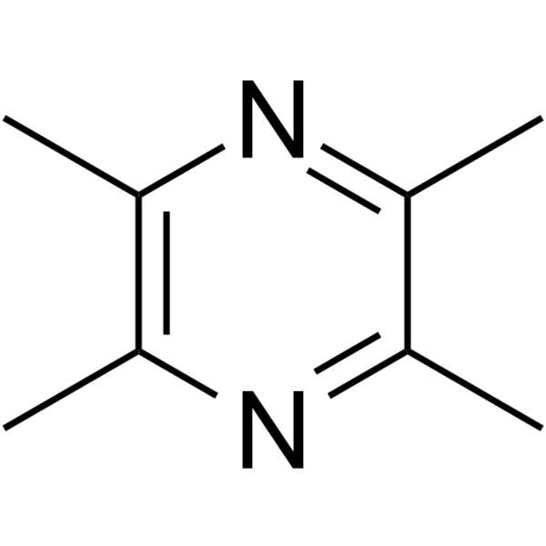 Tetramethylpyrazine (2,3,5,6-Tetramethylpyrazine) Structure