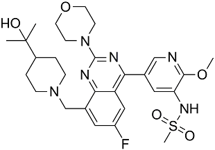 Linperlisib (YY-20394) Structure