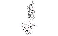 Liriope-muscari-baily-saponins-C Structure