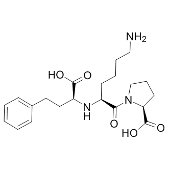 Lisinopril Structure