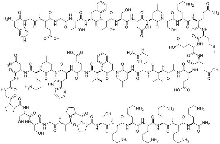 Lixisenatide Structure
