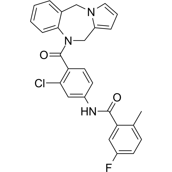 Lixivaptan Structure