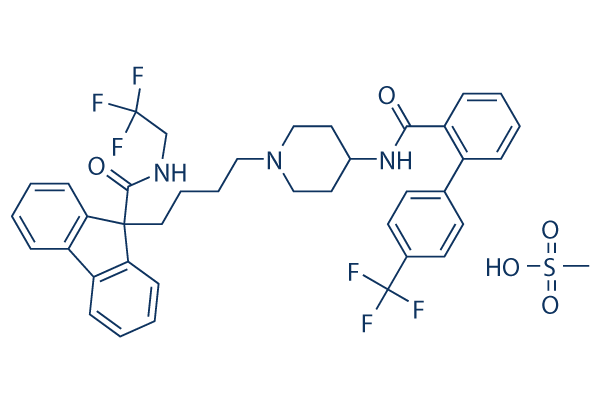 Lomitapide Mesylate Structure