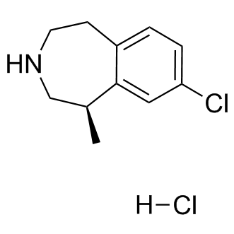 Lorcaserin hydrochloride Structure