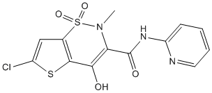 Lornoxicam Structure