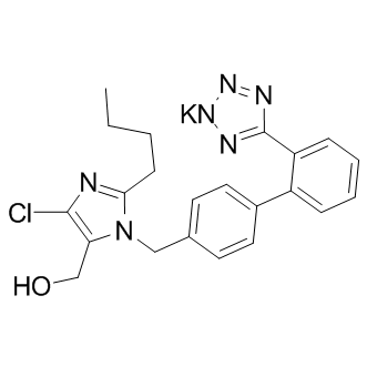 Losartan potassium Structure