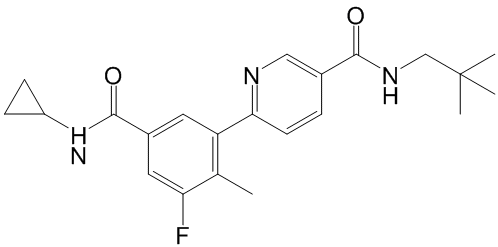 Losmapimod Structure