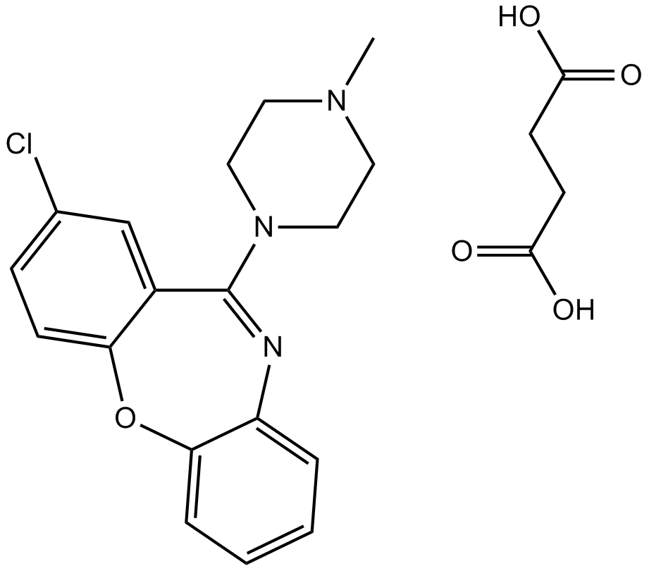Loxapine Succinate Structure