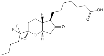 Lubiprostone Structure