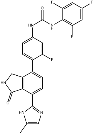 Luxeptinib Structure