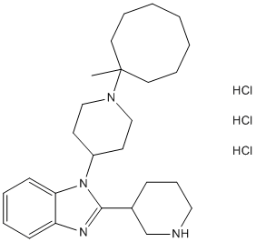 MCOPPB trihydrochloride Structure