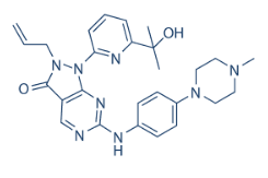 Adavosertib (MK-1775) Structure