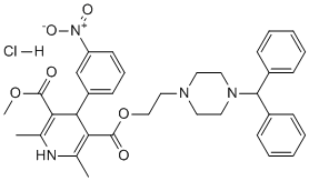Manidipine dihydrochloride Structure