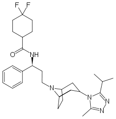 Maraviroc Structure