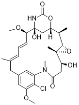 Maytansinol Structure