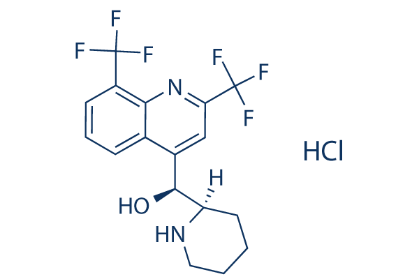 Mefloquine hydrochloride Structure