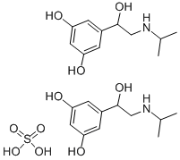 Metaproterenol Sulfate Structure