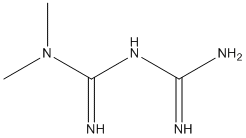 Metformin Structure